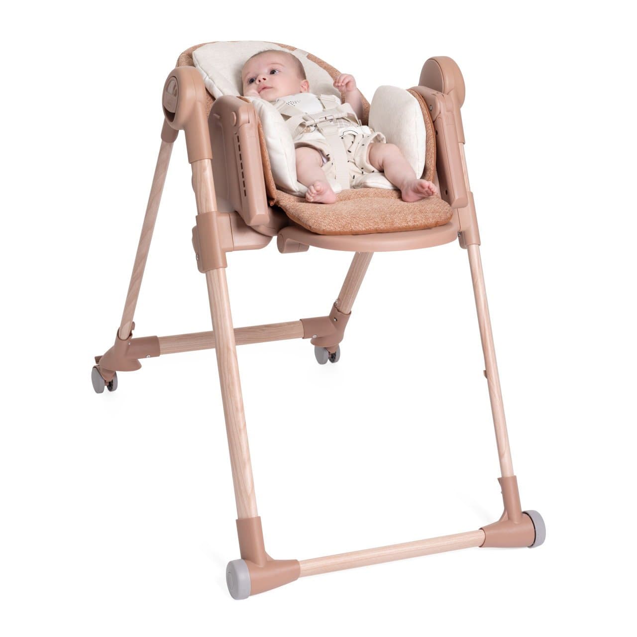 Chicco Puericultură Scaun de Masa Chicco Polly Armonia 8714042-8 | Terracota, 0 Luni+