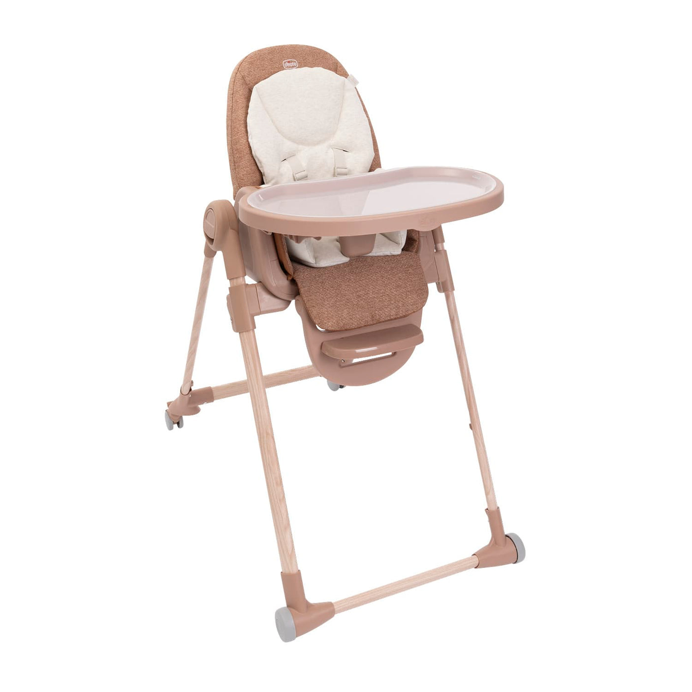 Chicco Puericultură Scaun de Masa Chicco Polly Armonia 8714042-8 | Terracota, 0 Luni+