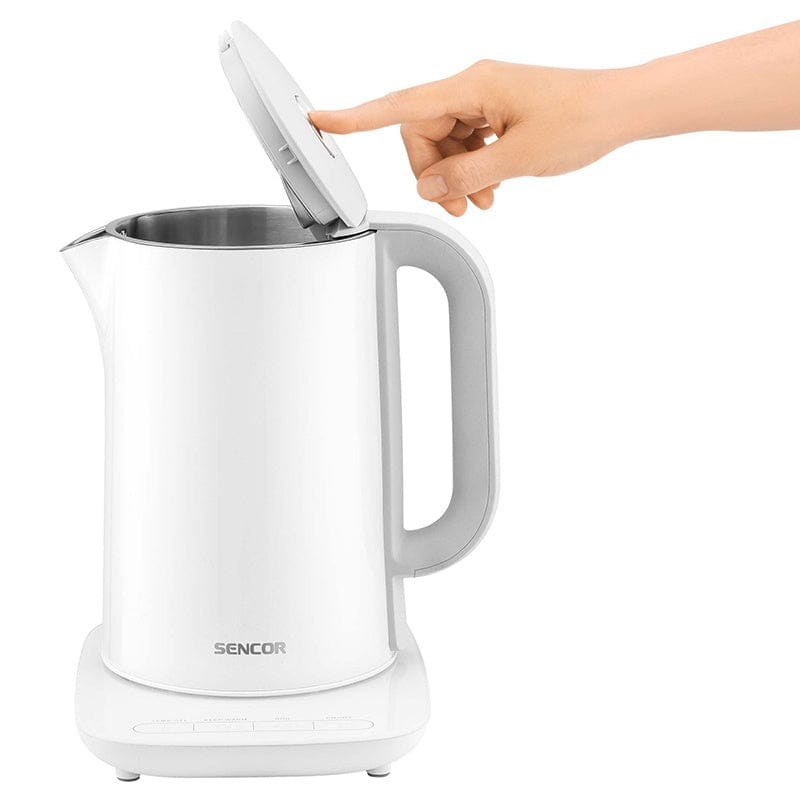 Sencor Fierbator Fierbător Sencor S-SWK1591WH | 2150W, 1.5L, Inox, LED