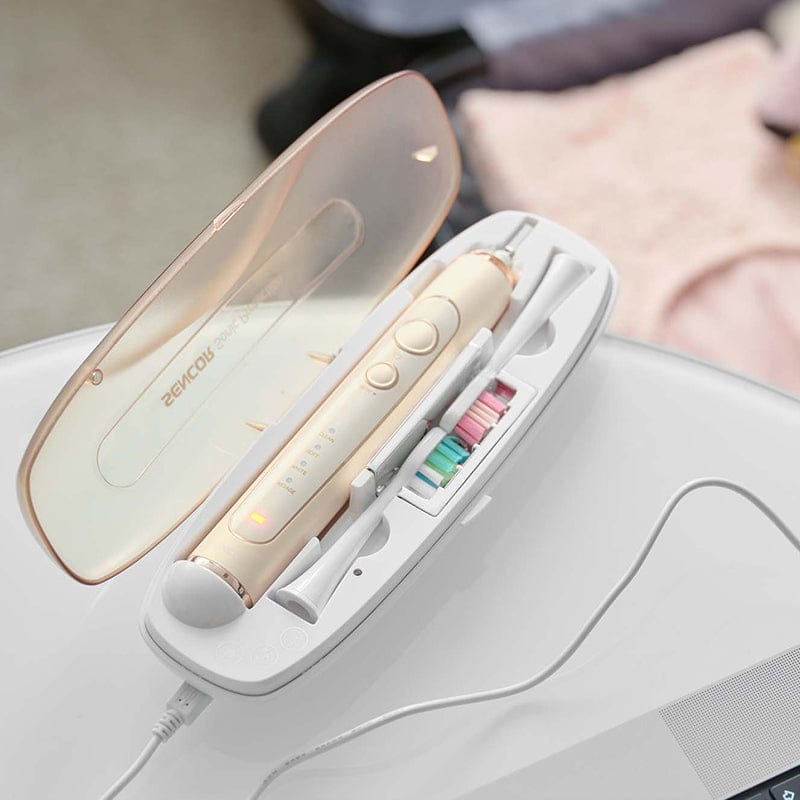 Sencor Periuta de dinti Periuță de Dinți Sencor S-SOC4211GD | 4 programe, 240V, Gri, LED, Portabil