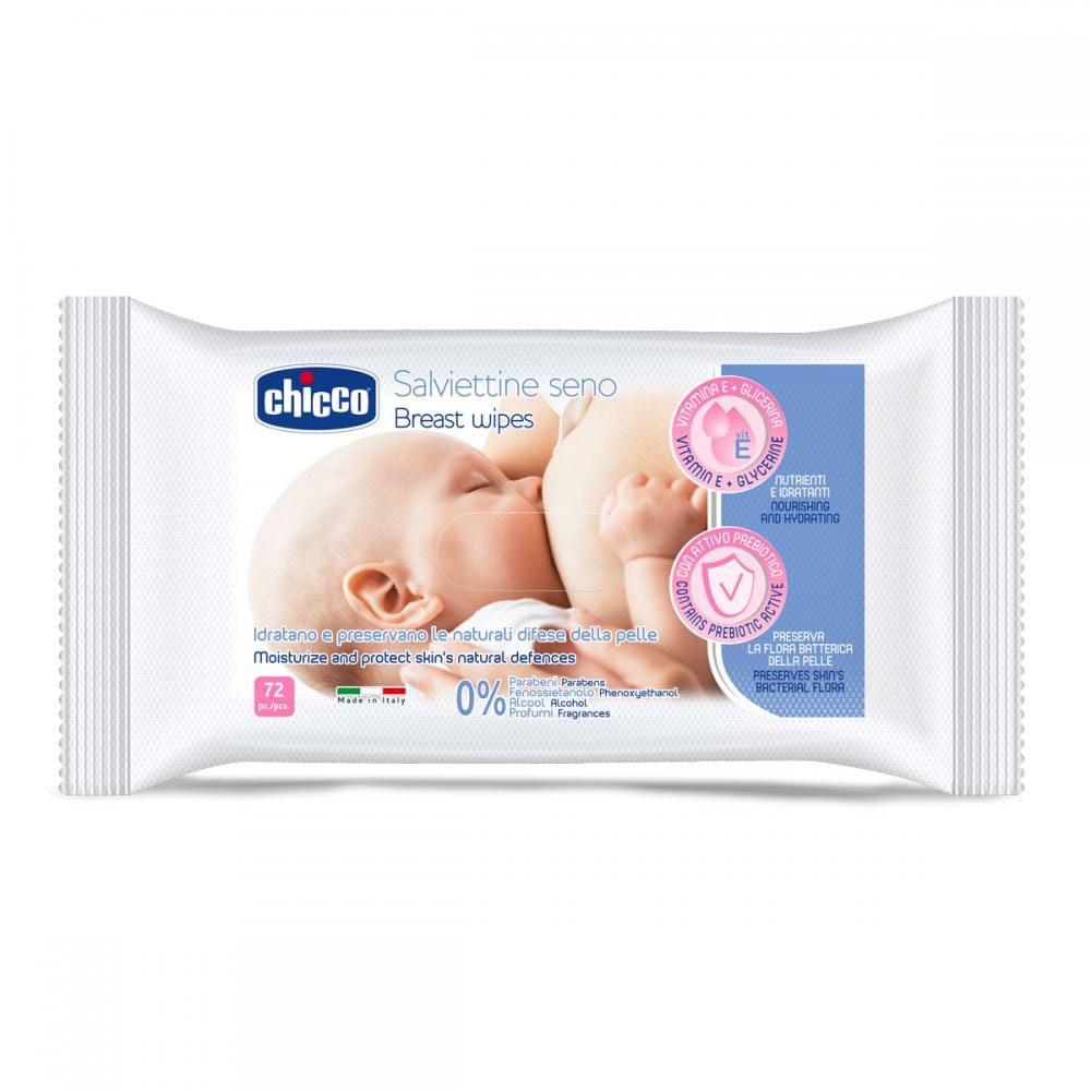 Chicco Îngrijire bebe Servetele Umede Chicco 09166-7 | Igiena Sanului, 72 Bucati, 0 Luni+