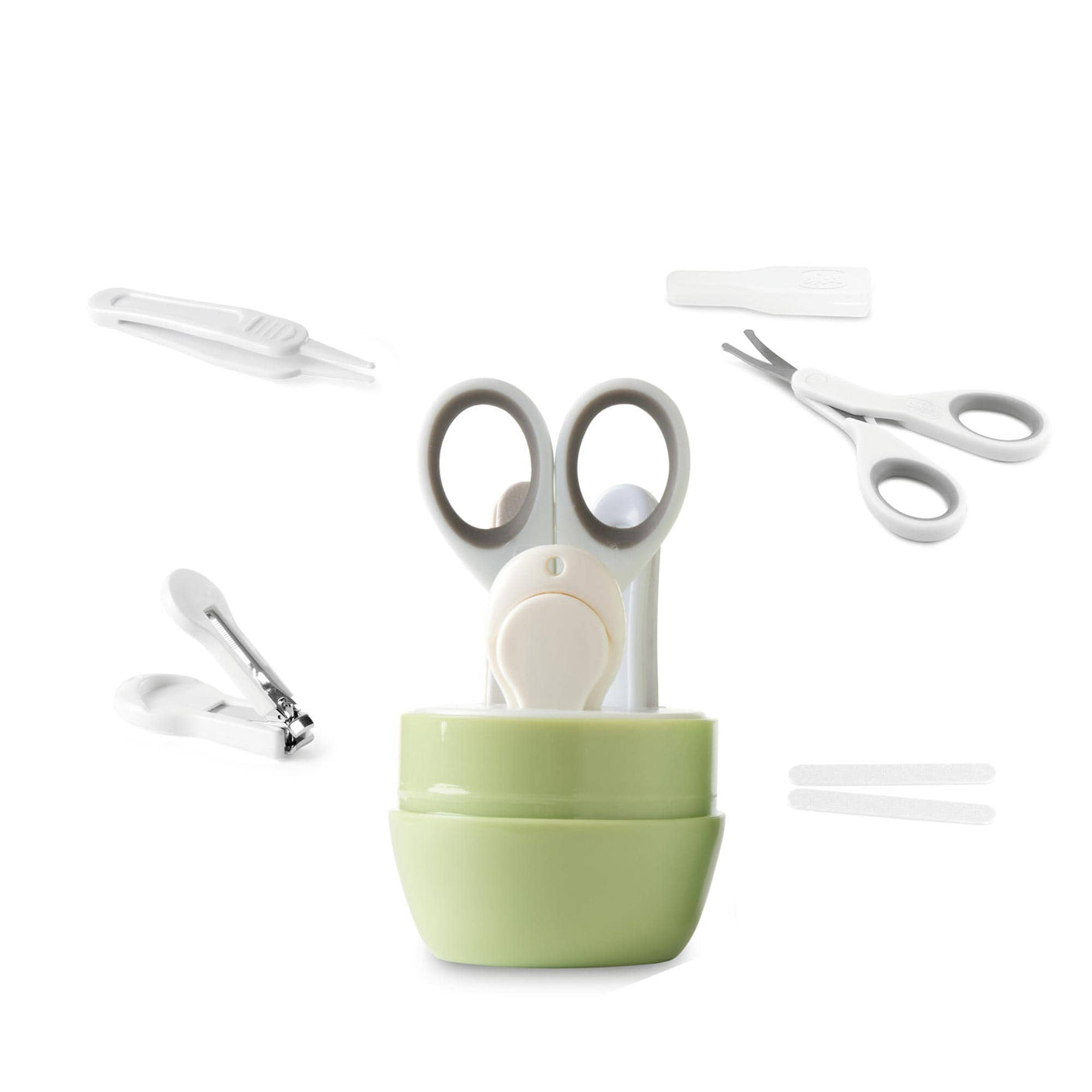 Chicco Îngrijire bebe Set Manichiura Bebe Chicco 1073130-7 | Bufnita, 0 Luni+