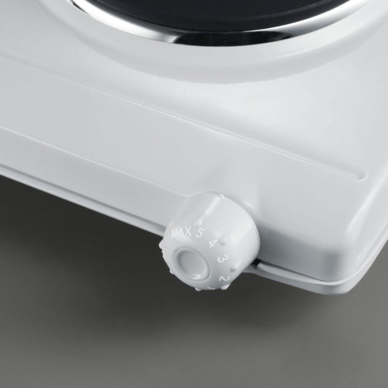 Severin Plită electrică dublă Severin DK 1042, albă, 2 zone de gătit, compactă pentru spații mici