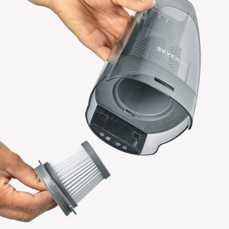 Severin Aspirator de mână Severin HV 7147, compact pentru curățare rapidă în casă și mașină