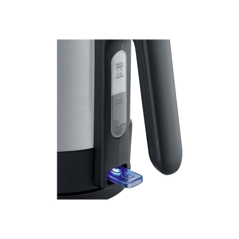 Severin Fierbător electric Severin WK 3409, 1,7 L, inox, negru, pentru ceai și cafea