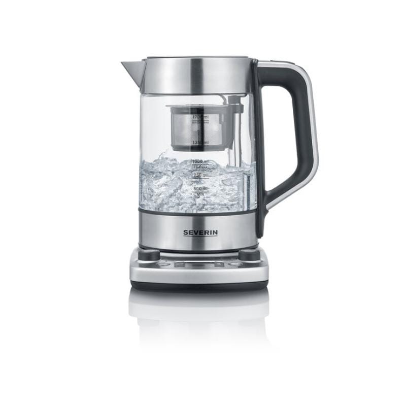 Severin Fierbător electric Severin WK 3422 din inox, design modern, pentru ceai și cafea