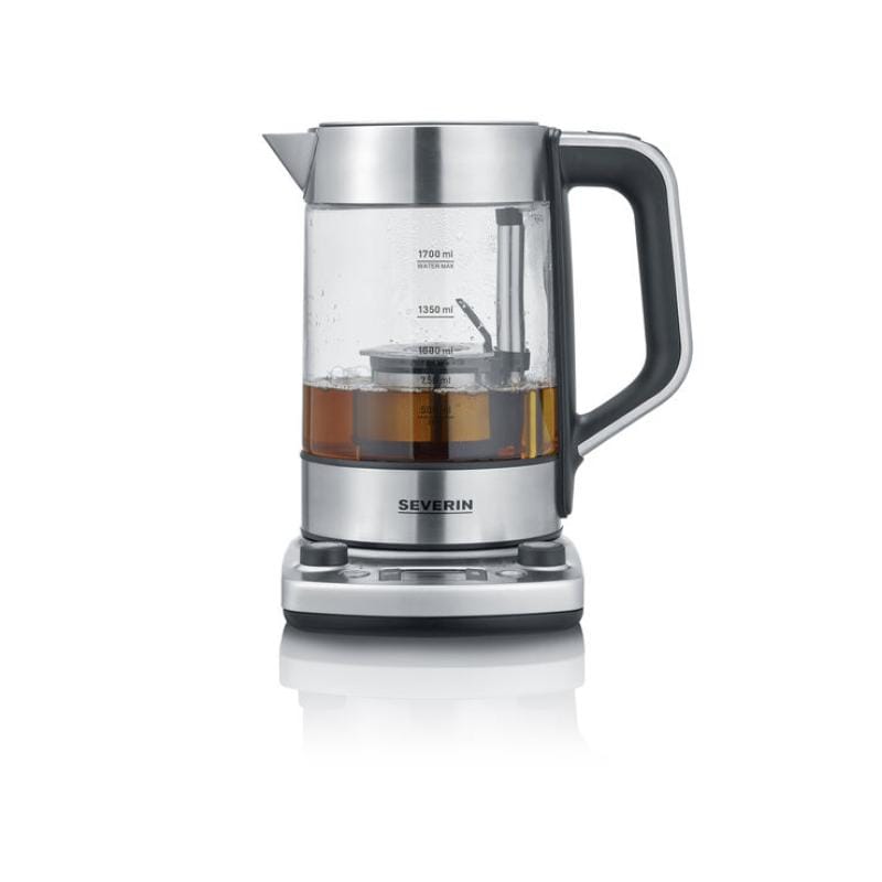 Severin Fierbător electric Severin WK 3422 din inox, design modern, pentru ceai și cafea