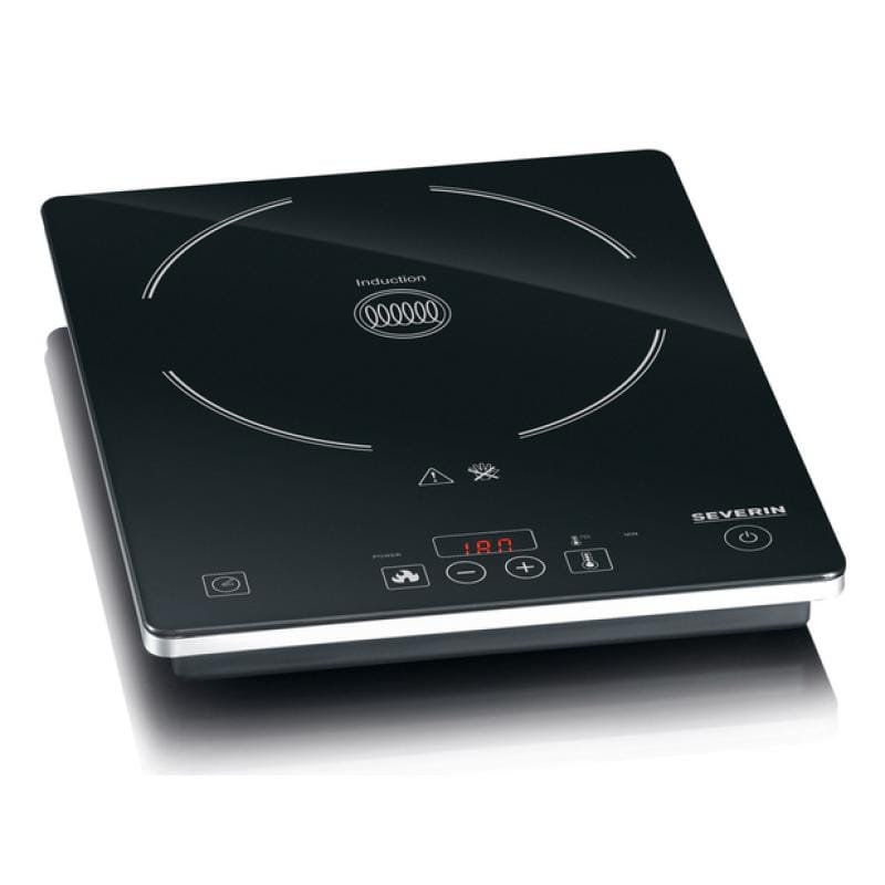 Severin Plită electrică Severin KP 1071 cu un singur ochi, neagră, compactă pentru gătit rapid