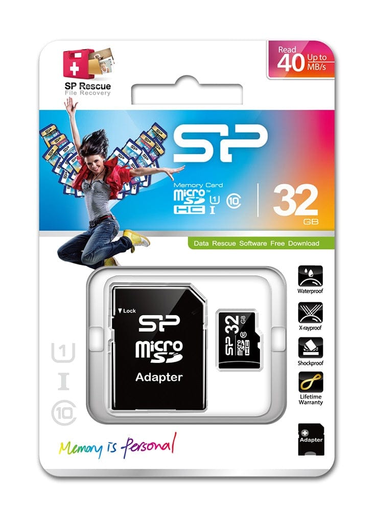 Silicon power Card de memorie Card de Memorie Silicon power SP032GBSTH010V10SP | 32GB