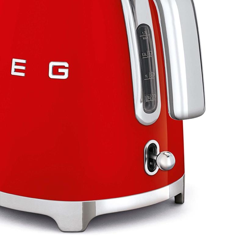 SMEG Fierbător electric SMEG KLF03RDEU, roșu, design retro, 1,7 L