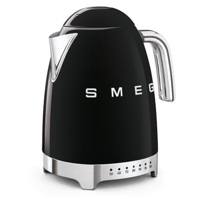SMEG Fierbător electric SMEG KLF04BLEU, negru, design retro, temperatură reglabilă