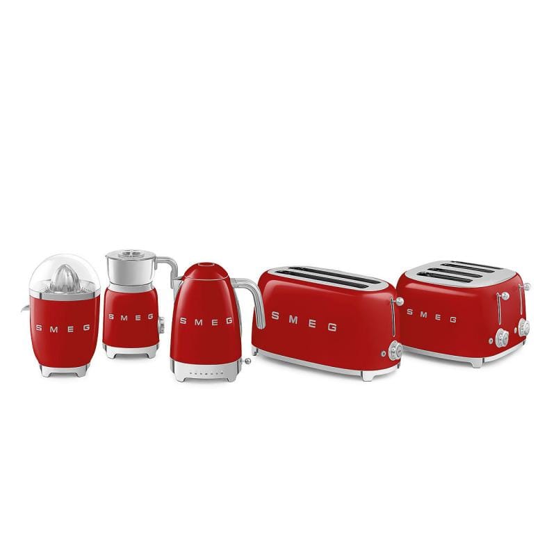 SMEG Fierbător electric SMEG KLF04RDEU, roșu, design retro, încălzire rapidă apă