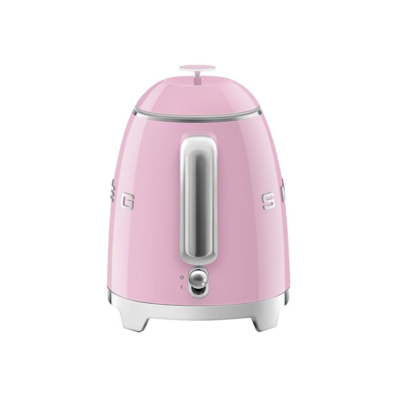 SMEG Fierbător electric SMEG KLF05PKEU Mini 0,8 L, Roz, Design Retro, Compact pentru Bucătărie și Birou