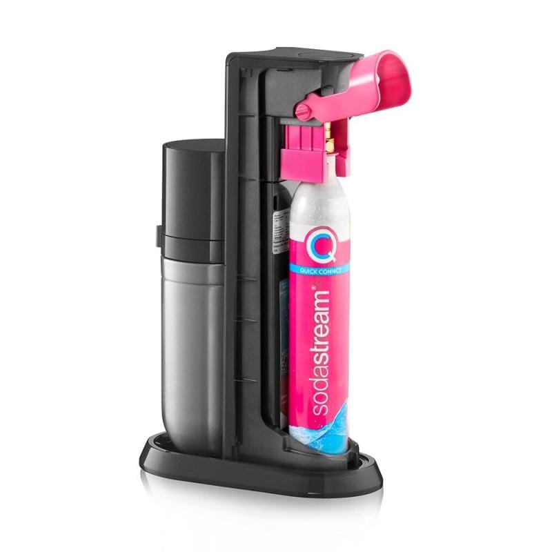 SodaStream Aparat de sifon SodaStream DUO negru, set cu 1 sticlă din sticlă și 1 sticlă PET
