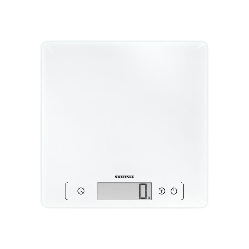 Leifheit Cântar de bucătărie Soehnle Page Comfort 400, 10 kg, alb, funcție TARE (61505)