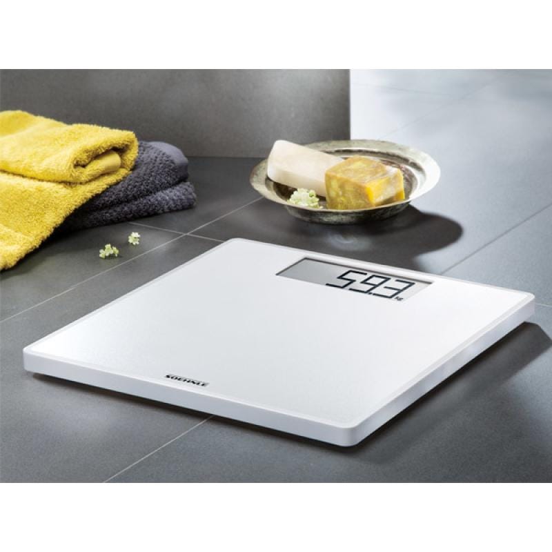 Leifheit Cântar personal Soehnle Style Sense Safe 100, alb, capacitate 180 kg (63856)