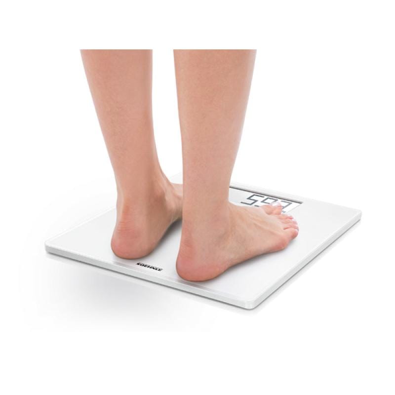 Leifheit Cântar personal Soehnle Style Sense Safe 100, alb, capacitate 180 kg (63856)