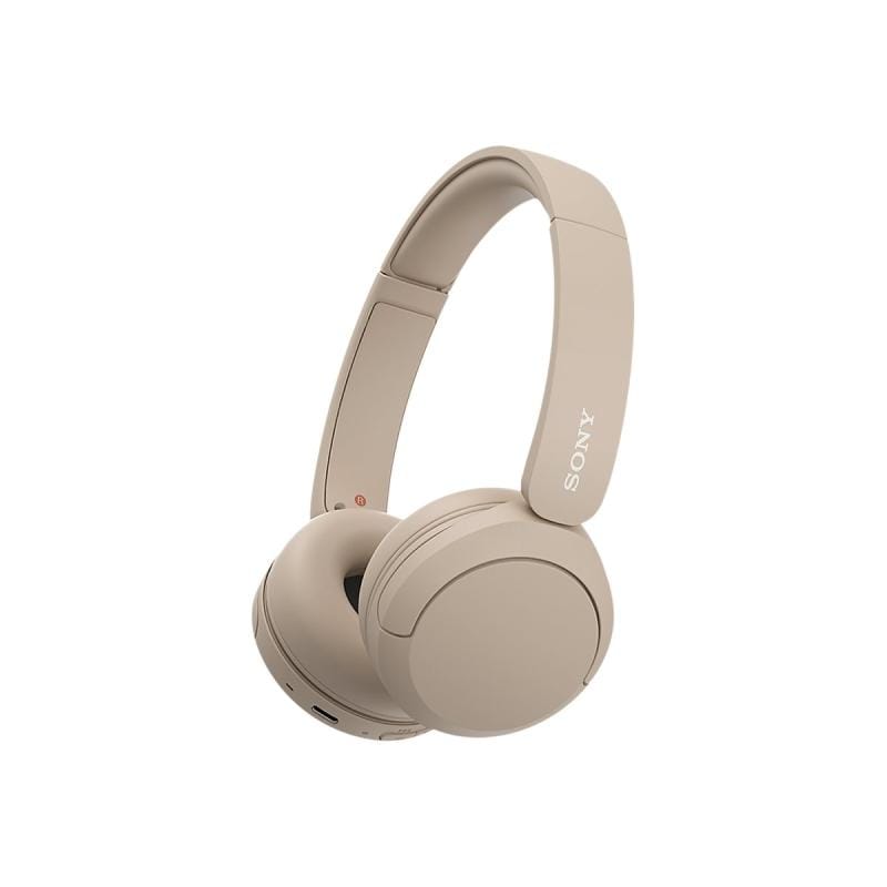 Sony Căști Bluetooth Sony WH-CH520 Bej, Over-Ear, Microfon Integrat, Autonomie Mare, Control pe Cască