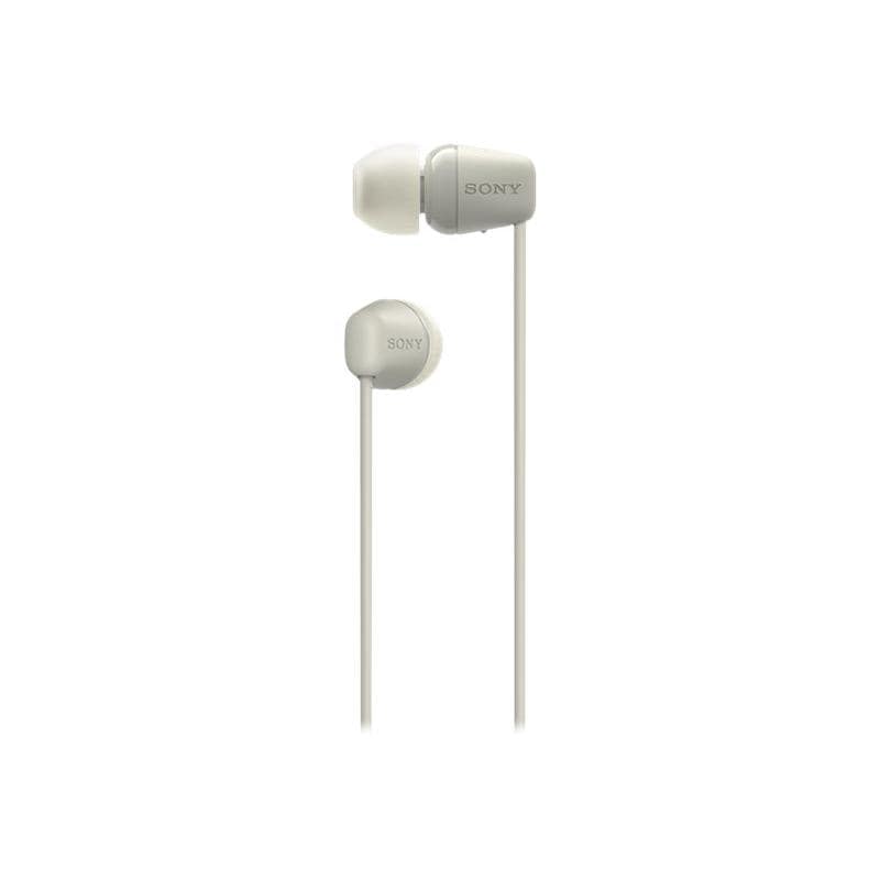 Sony Căști Bluetooth In-Ear Sony WI-C100 Bej (WIC100C CE7) cu bandă pentru gât