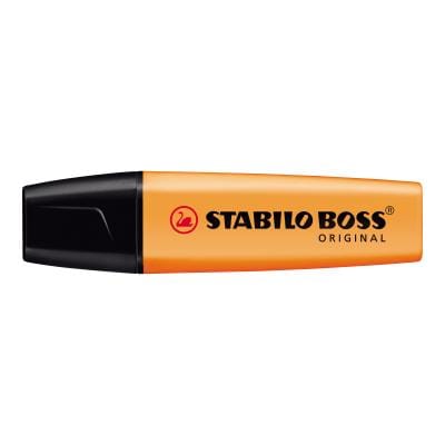 Stabilo Evidențiator STABILO BOSS ORIGINAL 70/54, portocaliu, vârf teșit 2 lățimi de scriere, cerneală intensă