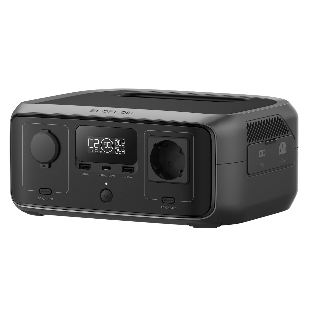 EcoFlow Statie portabila energie Statie Portabila Energie EcoFlow River 3 | 245Wh, 300W, 600W X-Boost, Negru