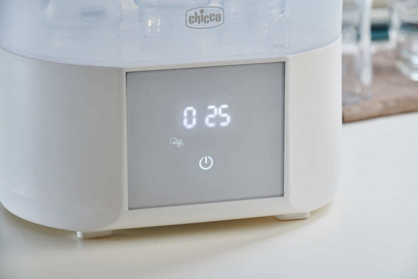 Chicco Alimentație bebe Sterilizator Electric Chicco 0739210-7 | Digital, Uscator, Biberoane, 0luni+