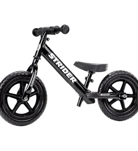 Strider Bicicleta fara pedale pentru copii Strider 12 Sport Balance 2-5 ani gri mat