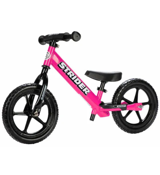 Strider Bicicleta fara pedale pentru copii Strider 12 Sport Balance 2-5 ani roz