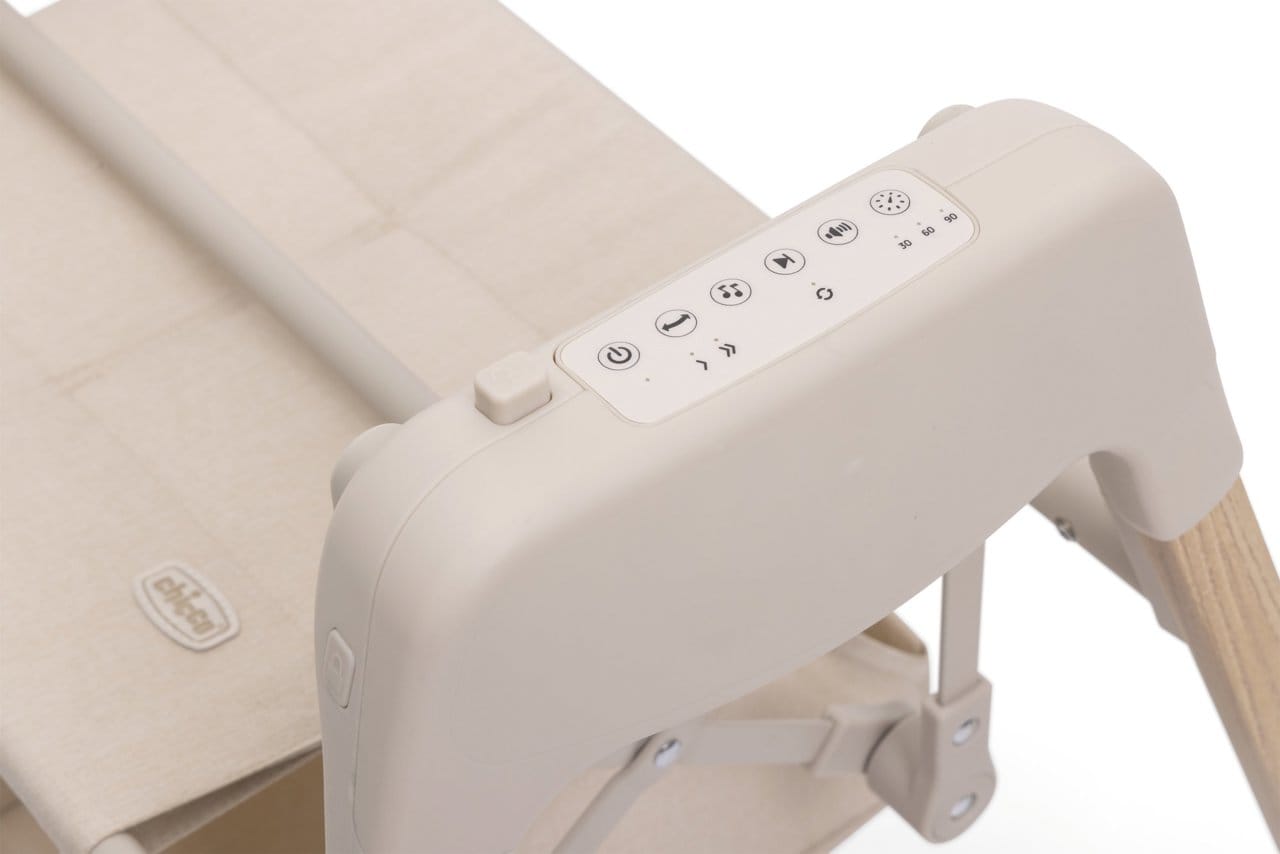 Chicco Puericultură Suport Electronic cu Leganare Chicco E-lullaglide 8717139-8 | 0 Luni+, Natural, Compatibil Scoica Kory Plus