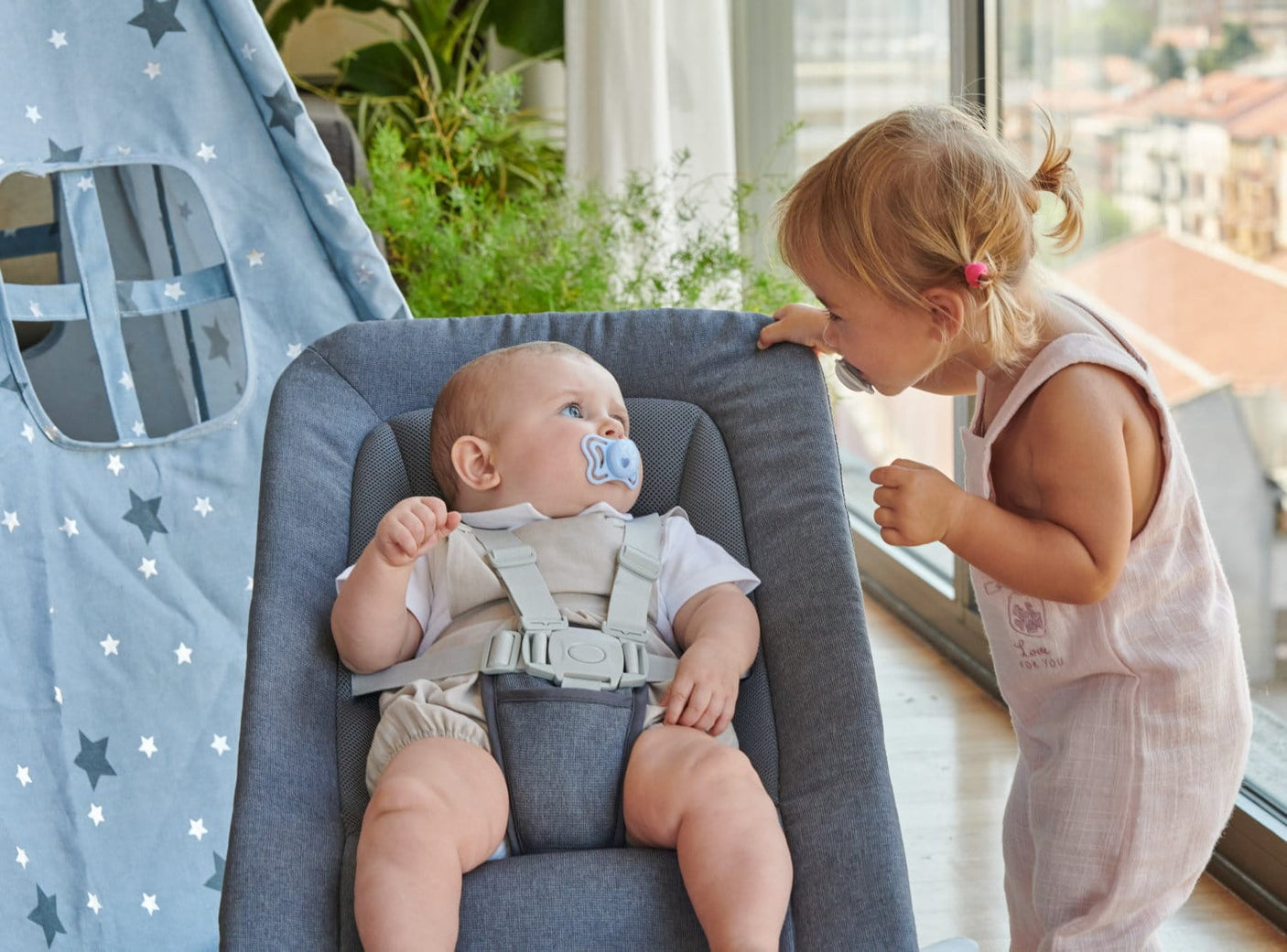 Chicco Alimentație bebe Suzeta Chicco Physioforma Light 7103821-7 | 2buc, Bleu, 6-16luni