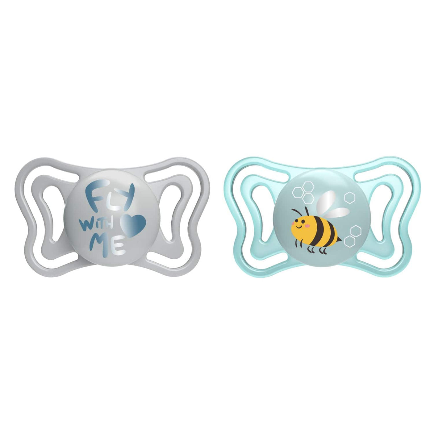 Chicco Alimentație bebe Suzeta Chicco Physioforma Light 7103721-7 | 2buc, Albastre, 2-6luni
