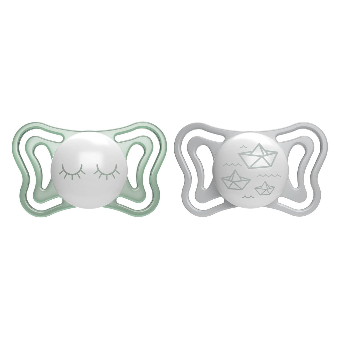 Chicco Alimentație bebe Suzeta Chicco Physioforma Light Glow 7103941-7 | 2buc, Unisex, 16-36luni, Glow