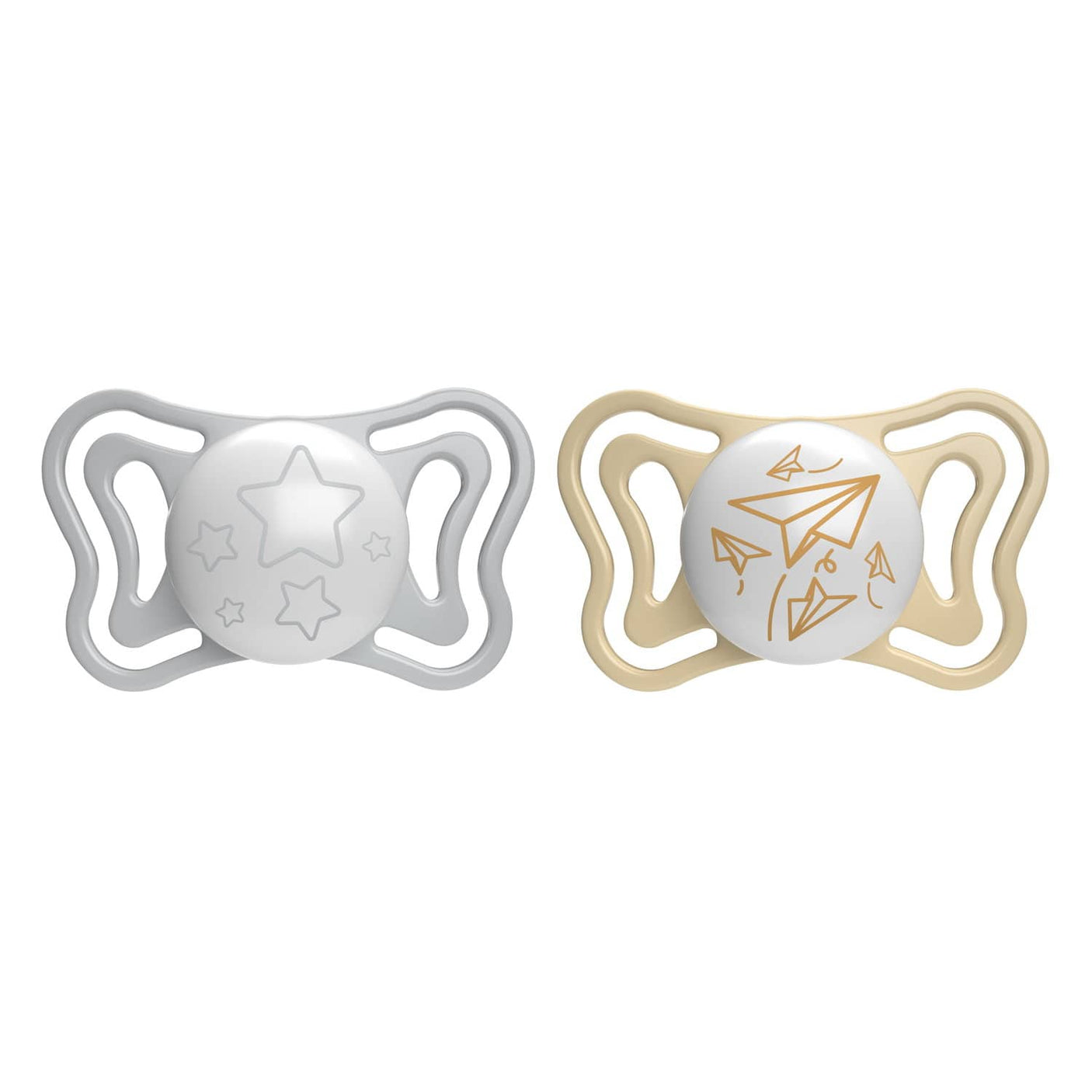 Chicco Alimentație bebe Suzeta Chicco Physioforma Light Glow 7103841-7 | 2buc, 6-16luni, Unisex, Glow