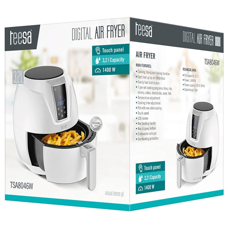 Teesa Air Fryer Air Fryer Teesa TSA8046W | 3.2L, Negru