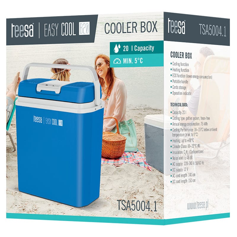 Teesa Lada frigorifica Ladă Frigorifică Teesa TSA5004.1 | 52W, 24L, 140cm, 12V, Portabil