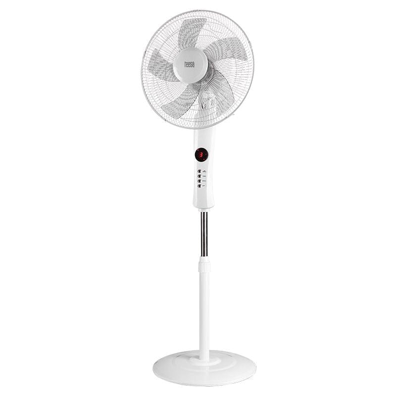 Teesa Ventilator Ventilator cu Picior Teesa TSA8024 | 50W, 38cm, Telecomanda, Alb