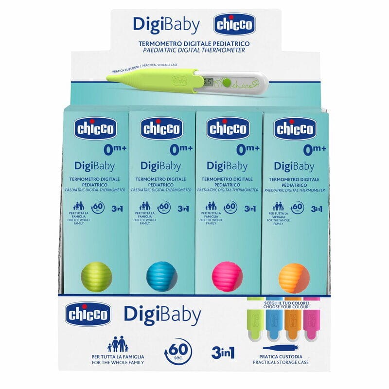 Chicco Îngrijire bebe Termometru Digital Chicco Digibaby 09034-7 | 3 in 1, 0 Luni+