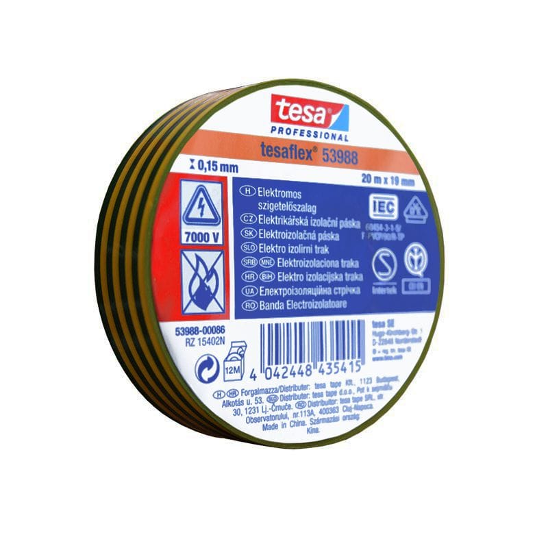 Tesa Banda izolatoare Banda izolatoare Tesa T-53988-86 | 10, Alb