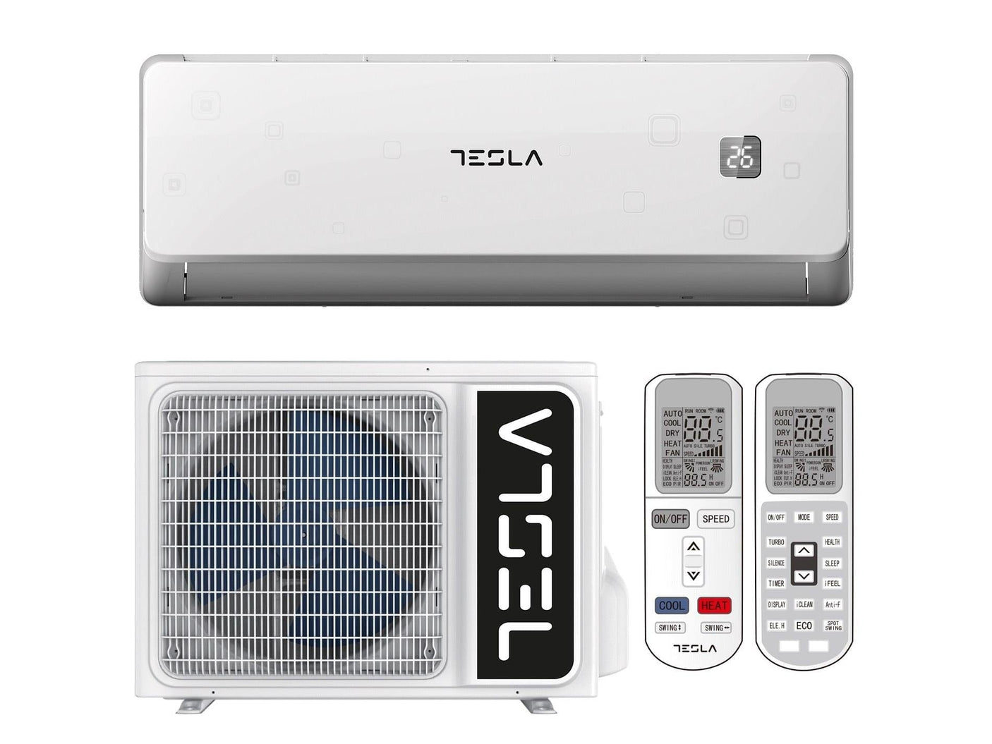 Tesla Aparat aer conditionat Aer Conditionat Tesla TA36FFUL-1232IAW | 12000 BTU, Clasa A, Inverter, WiFi, Alb