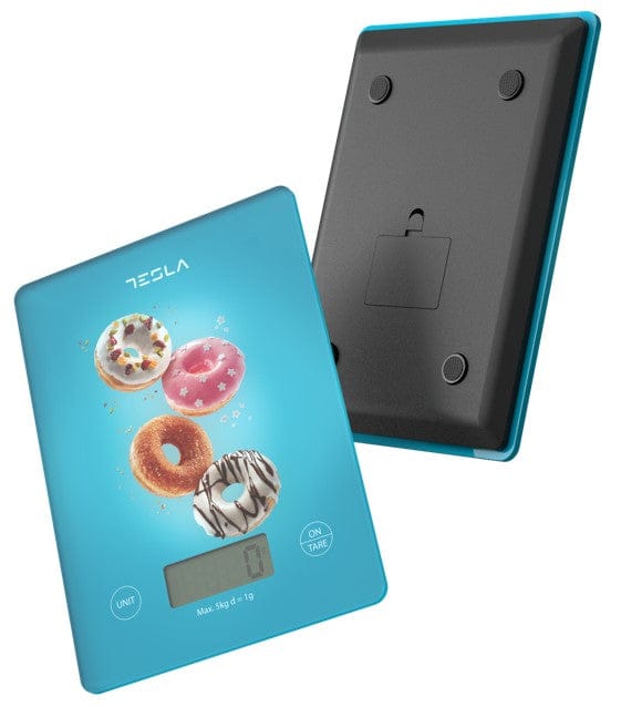 Tesla Cantar bucatarie Cantar bucatarie Tesla KS100BL | 5kg, AA, Alb