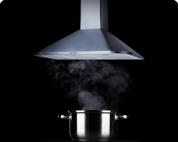 Tesla WG Hota decorativa Hotă Semineu Tesla WG DC900AXP | 90cm, 630m³/h, Inox