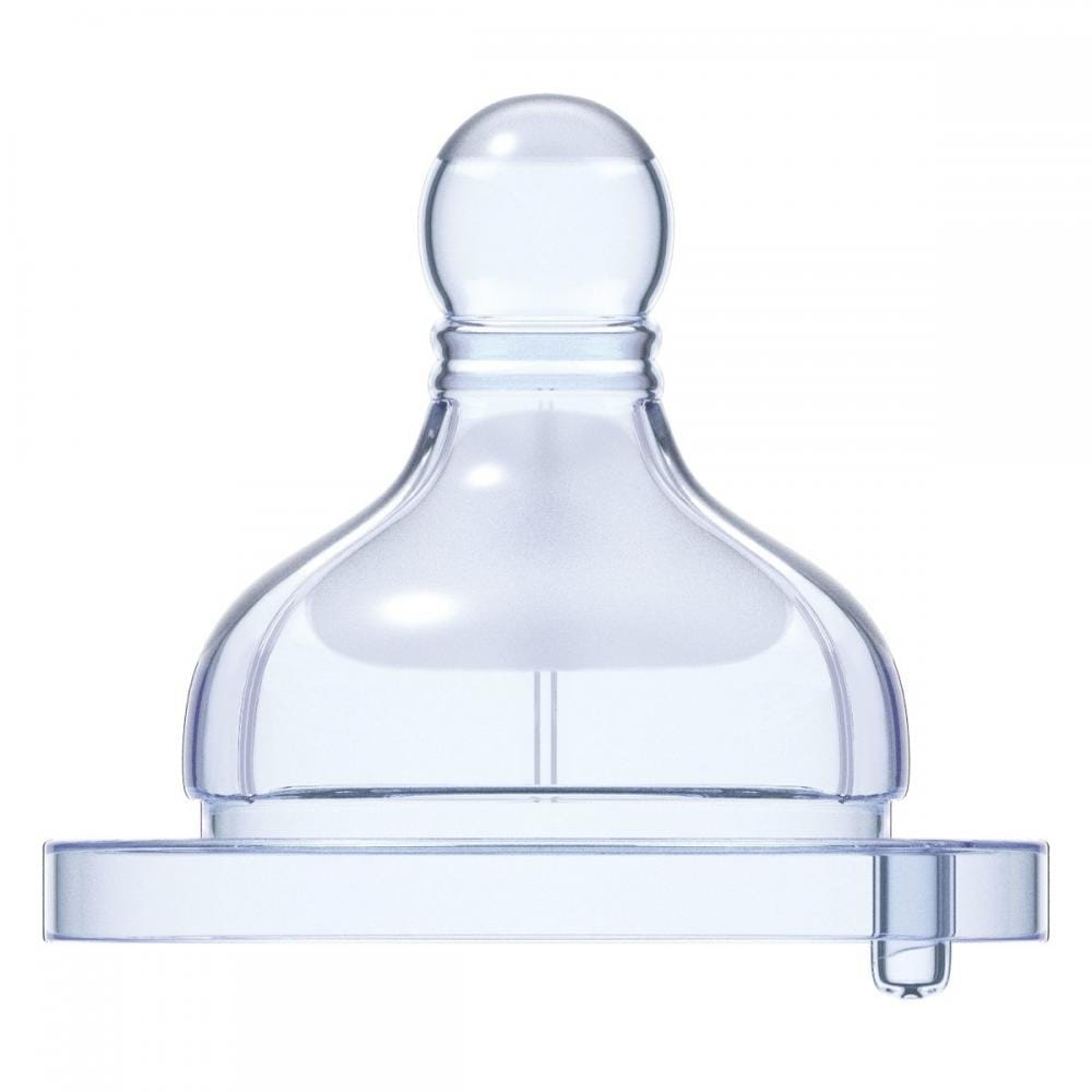 Chicco Alimentație bebe Tetina Chicco 20811-7 | Silicon, Flux Normal, 2buc, 0luni+