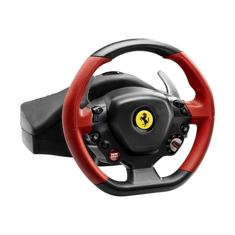 Trustmaster Volan Gaming Thrustmaster Ferrari 458 Spider pentru Xbox One, cu Pedale, Rotatie 240°, Auto-Centrare (4460105)