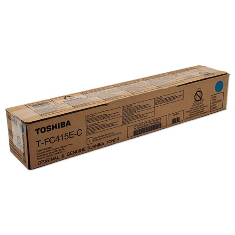 TOSHIBA Toner Original Toshiba T-FC415EC Cyan (6AJ00000172/6AJ00000285) pentru imprimante/copiere Toshiba