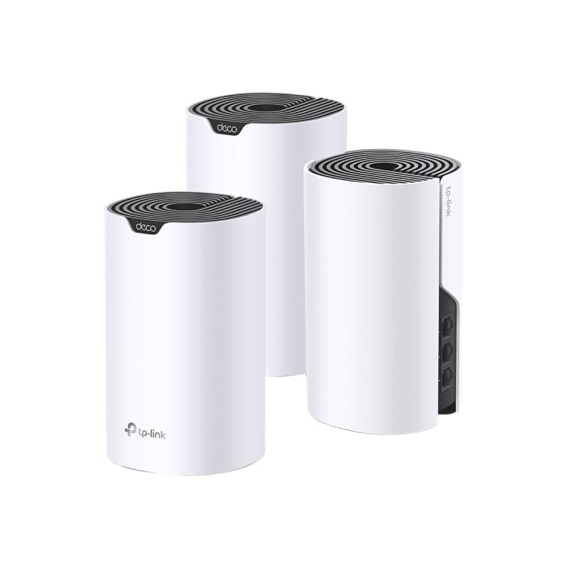TP-Link Sistem Wi‑Fi Mesh TP‑Link Deco S7, pachet 3 unități, acoperire extinsă pentru locuințe mari