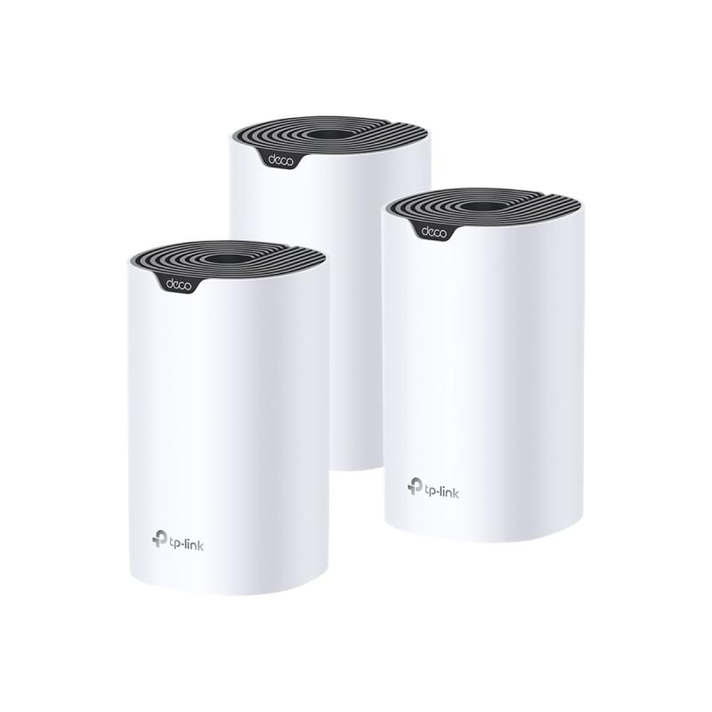 TP-Link Sistem Wi‑Fi Mesh TP‑Link Deco S7, pachet 3 unități, acoperire extinsă pentru locuințe mari