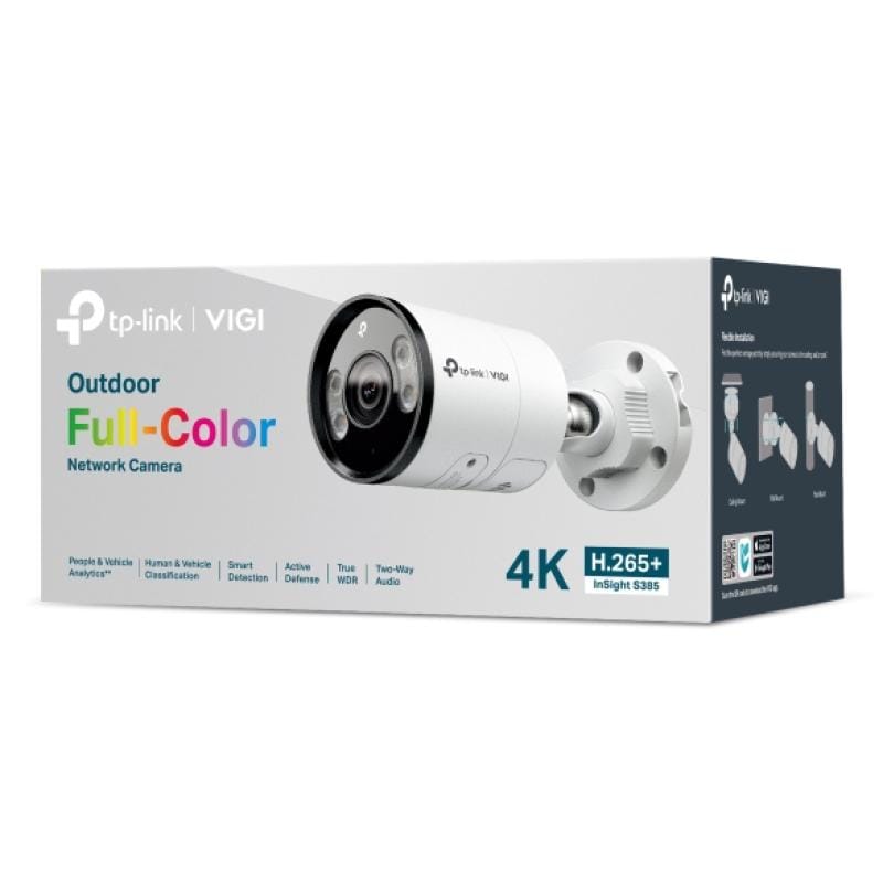 TP-Link Cameră IP de supraveghere TP-Link InSight S385, obiectiv 4 mm, monitorizare prin rețea pentru casă și birou