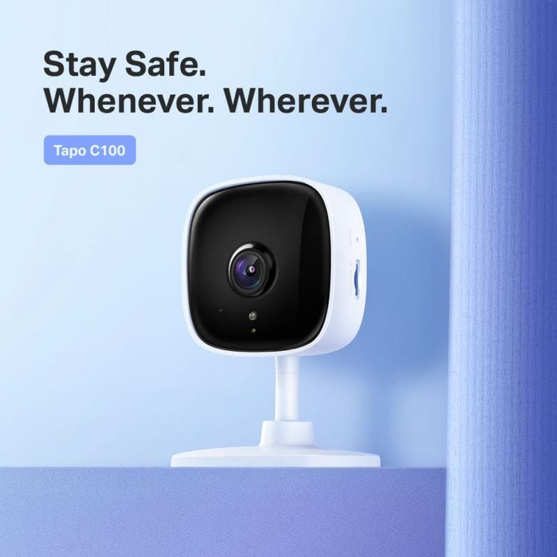 TP-Link Cameră IP de interior TP-Link Tapo C110, Full HD 1080p, monitorizare prin aplicație mobilă