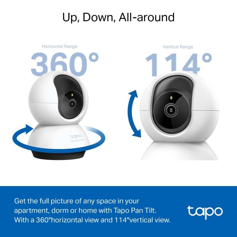TP-Link Camera supraveghere Camera IP TP-Link Tapo C220 150908 | Interior, 2K QHD, Pan/Tilt, Night Vision