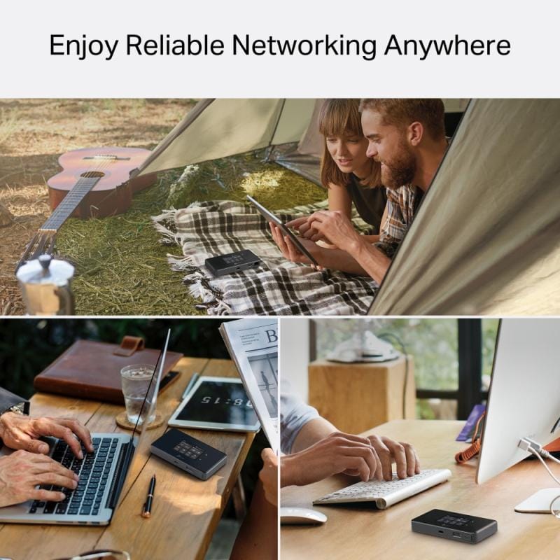 TP-Link Router Router Mobil TP-Link M8550 | 4G LTE, Hotspot Wi-Fi, SIM, Portabil